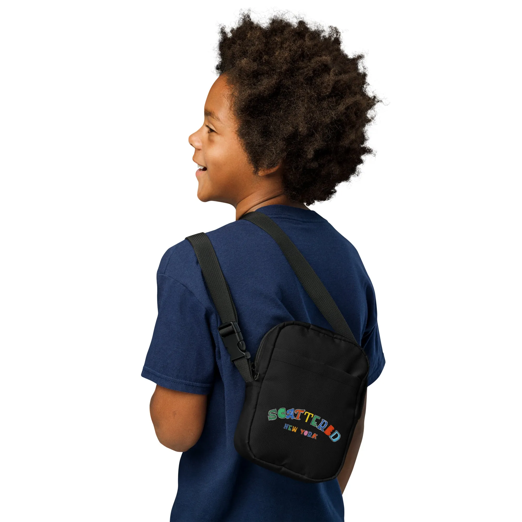 Scattered SS '25 Logo Utility Crossbody Bag