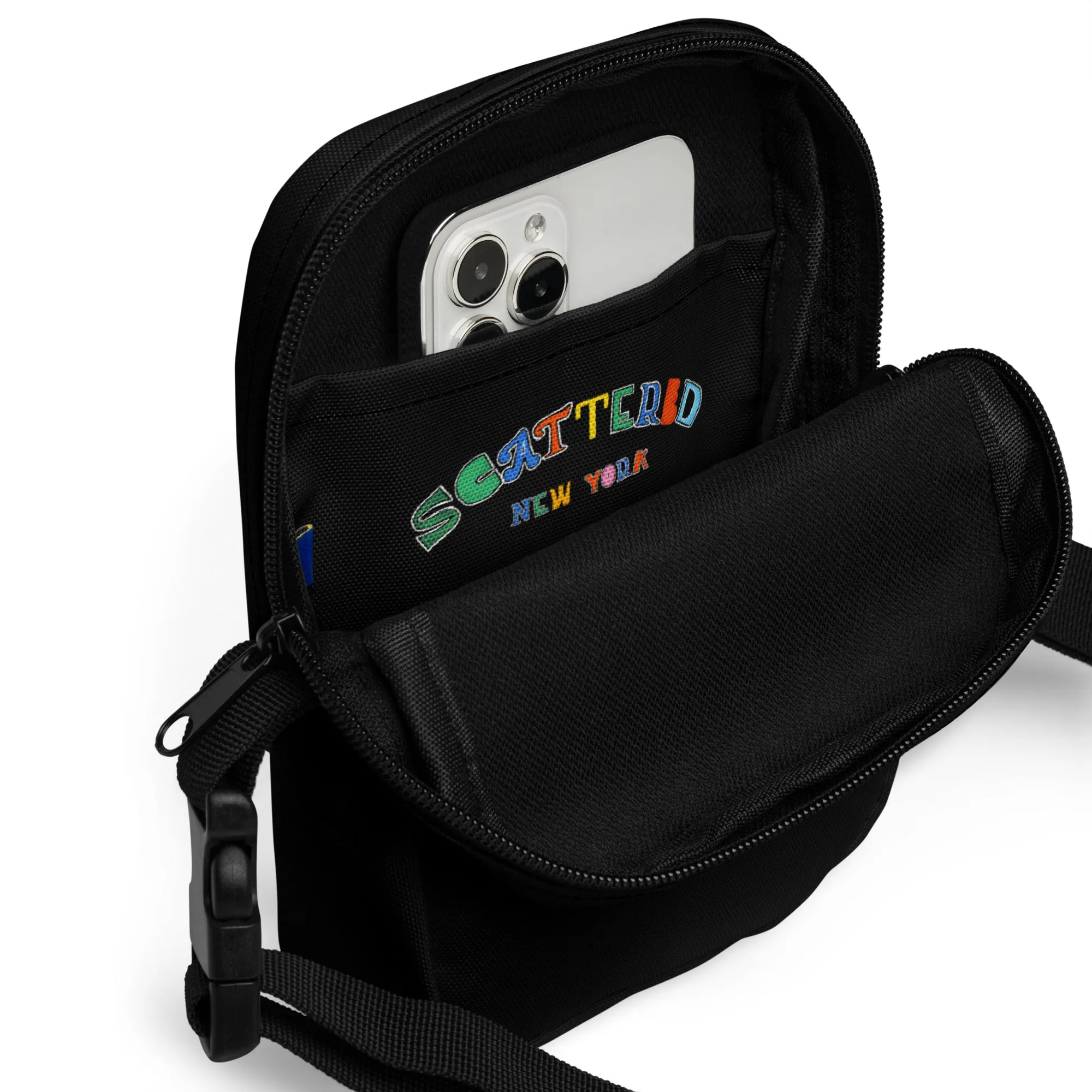Scattered SS '25 Logo Utility Crossbody Bag