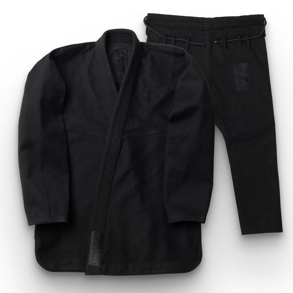 Scramble Athlete - Base-K Women's BJJ Gi - Ninja Black