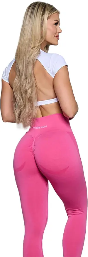 Scrunch Butt Sculpt Contour Leggings - High Waisted, Squat Proof, Seamless Lifting Compression, TikTok Yoga Pants