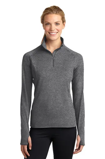 Sport-Tek® Ladies Sport-Wick® Stretch 1/4-Zip Pullover