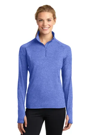 Sport-Tek® Ladies Sport-Wick® Stretch 1/4-Zip Pullover