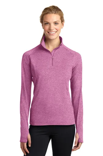 Sport-Tek® Ladies Sport-Wick® Stretch 1/4-Zip Pullover