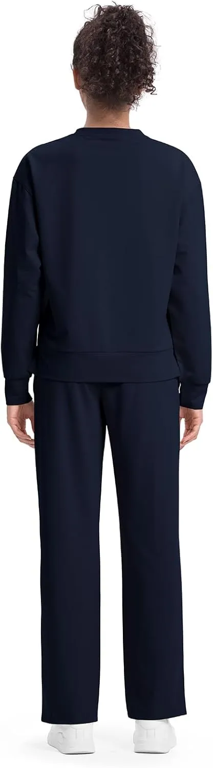 TBMPOY Womens Sweatsuit Casual Travel Outfits 2 Piece Sweat Track Suit Sweatpants Lounge Long Sleeve Airport Fall Set