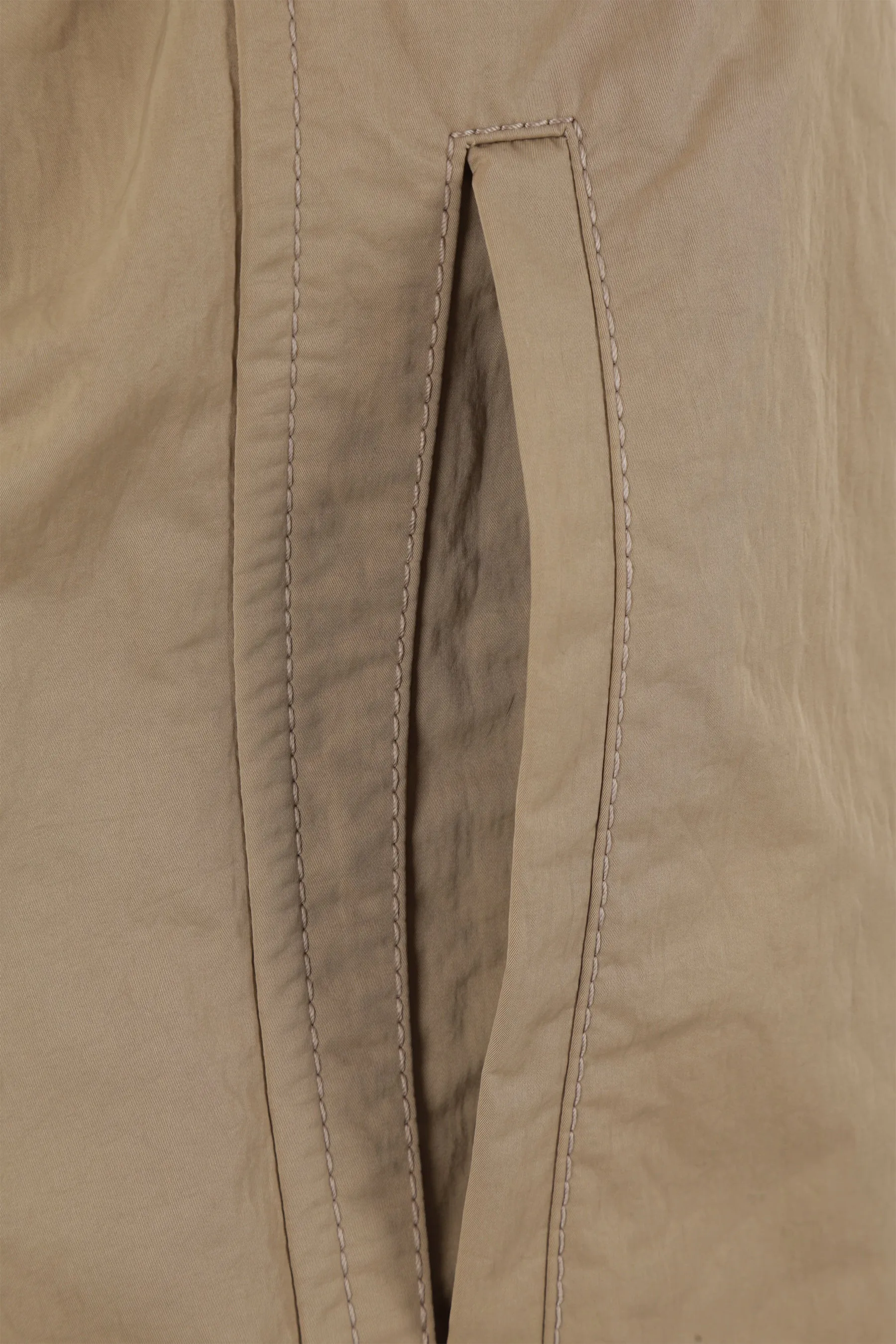 Technical Seamed Nylon Jogger Pants