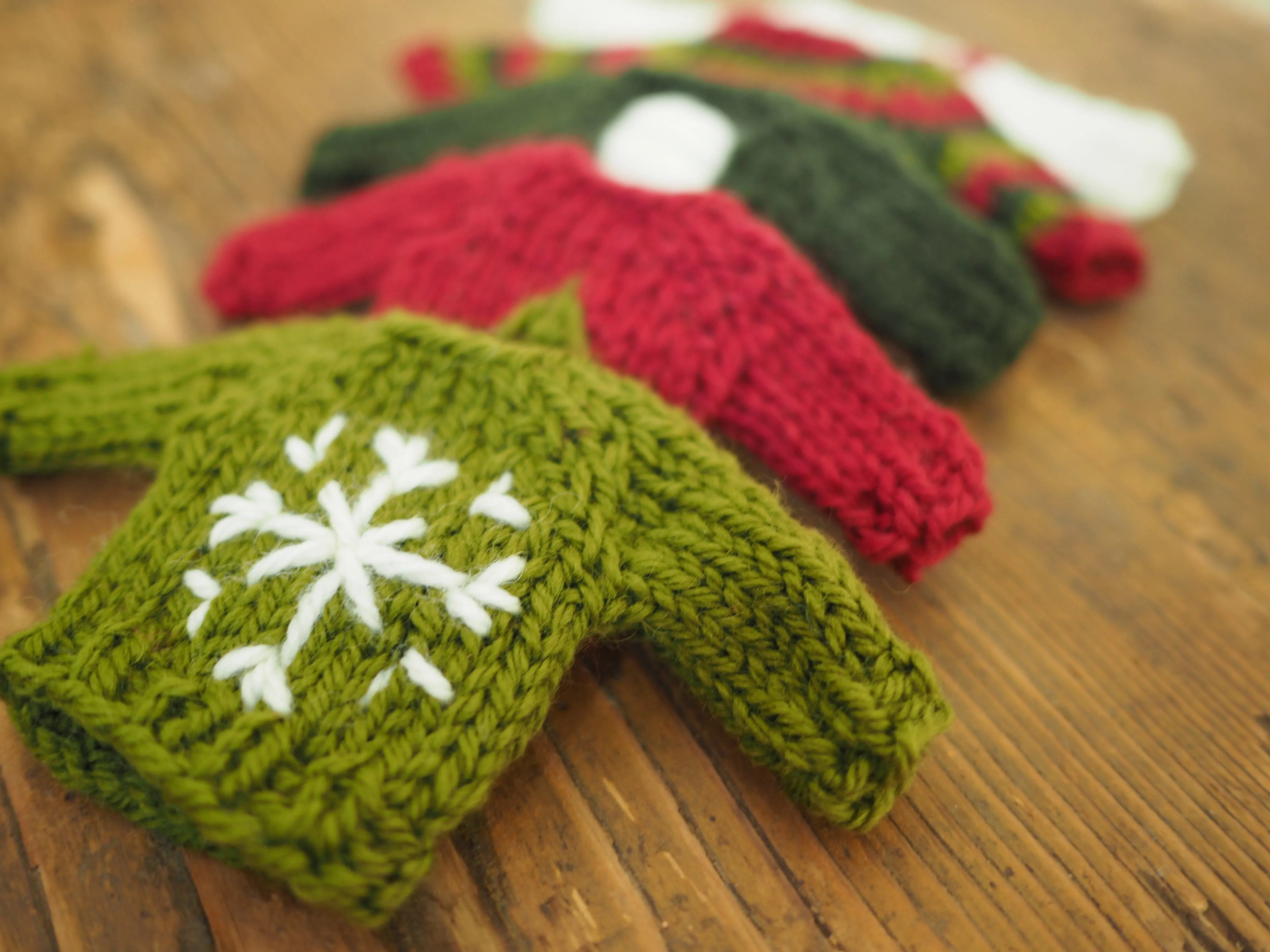 Tiny Sweaters Free Pattern