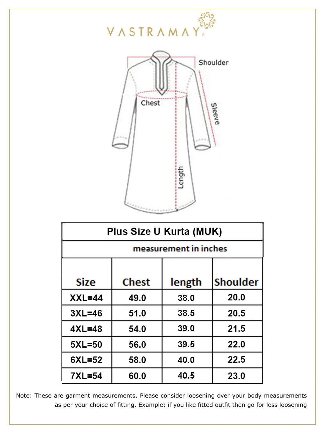 Vastramay Men's Gold Silk Blend Kurta