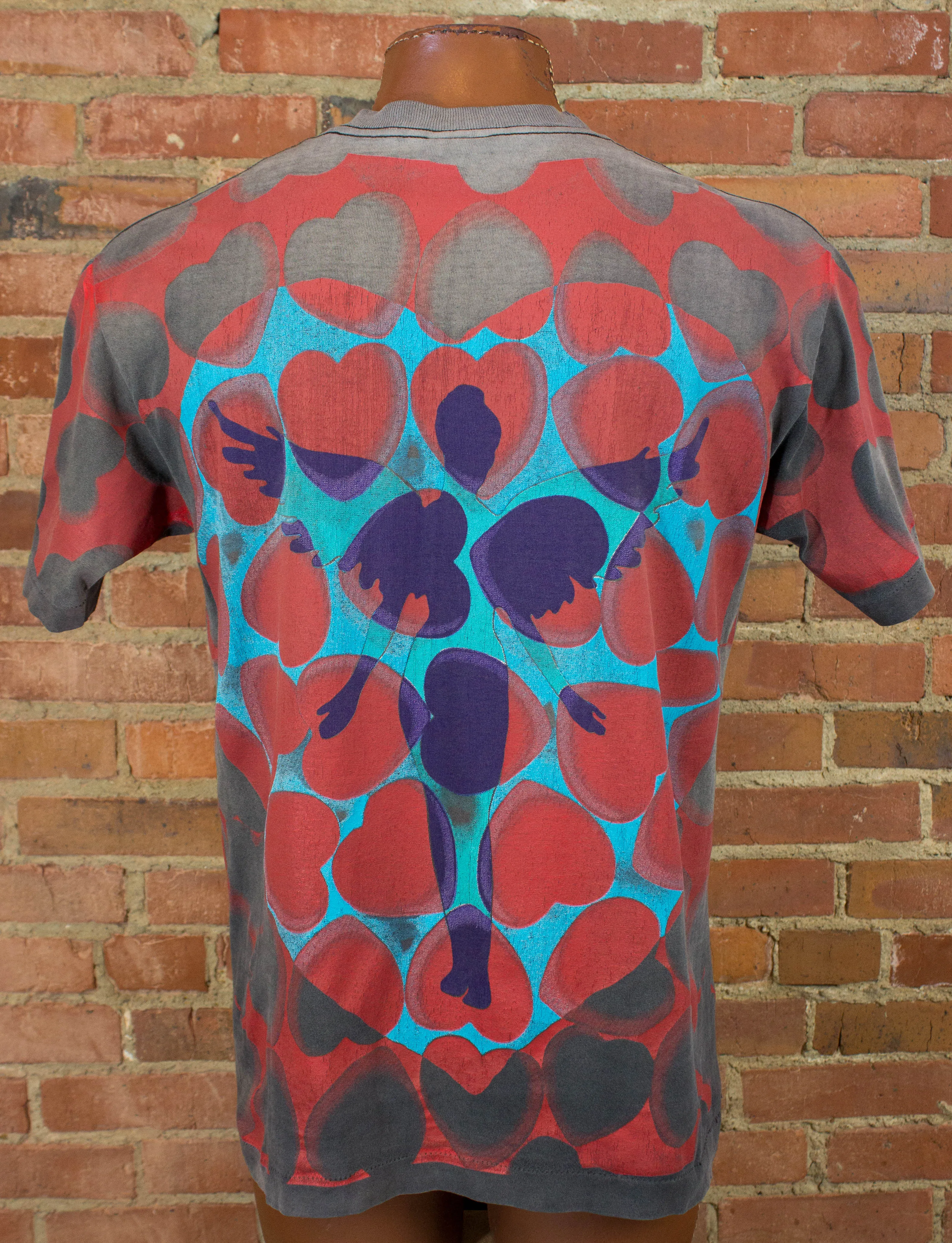 Vintage Nirvana Concert T Shirt 1993 Heart Shaped Box All Over Print Large