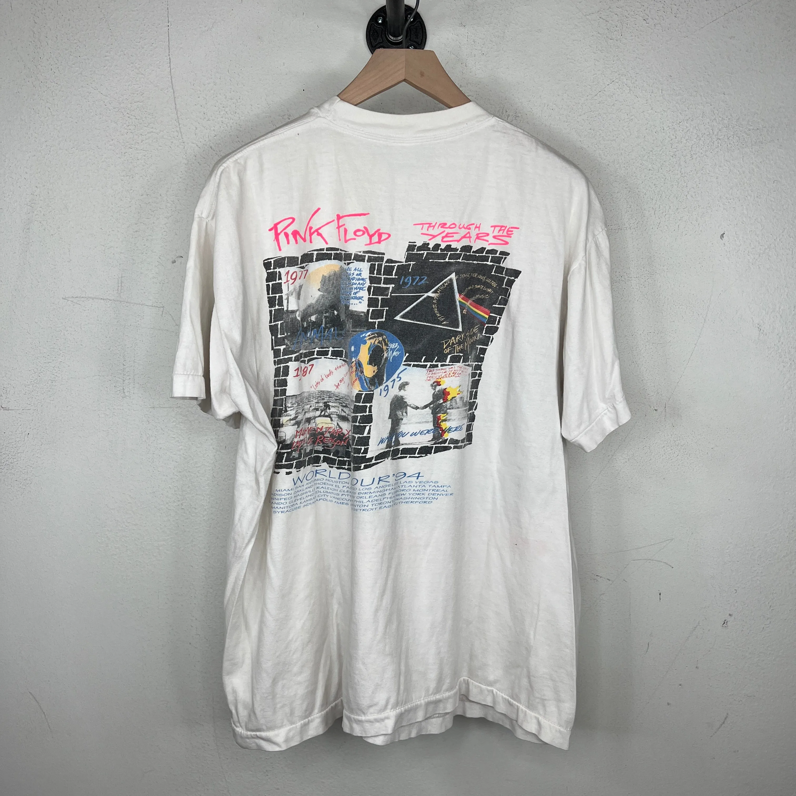 Vintage Pink Floyd Division Bell T-Shirt