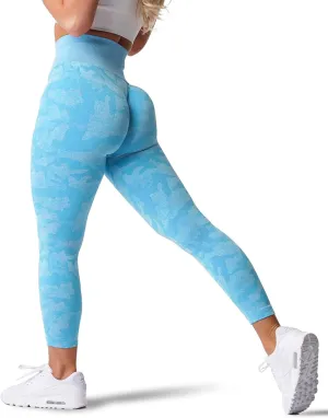 WodoWei Women's Scrunch Butt Lifting Workout Leggings for Women Seamless High Waisted Gym Yoga Pants
