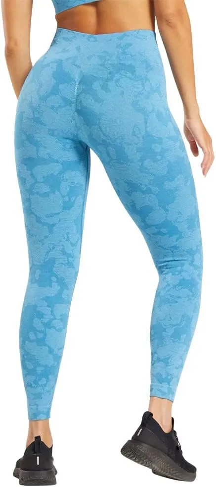WodoWei Women's Scrunch Butt Lifting Workout Leggings for Women Seamless High Waisted Gym Yoga Pants