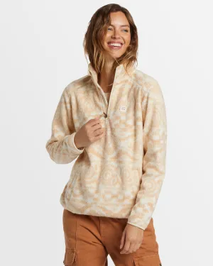 Womens A/Div Boundary Mock 3 Half Zip Fleece Jumper