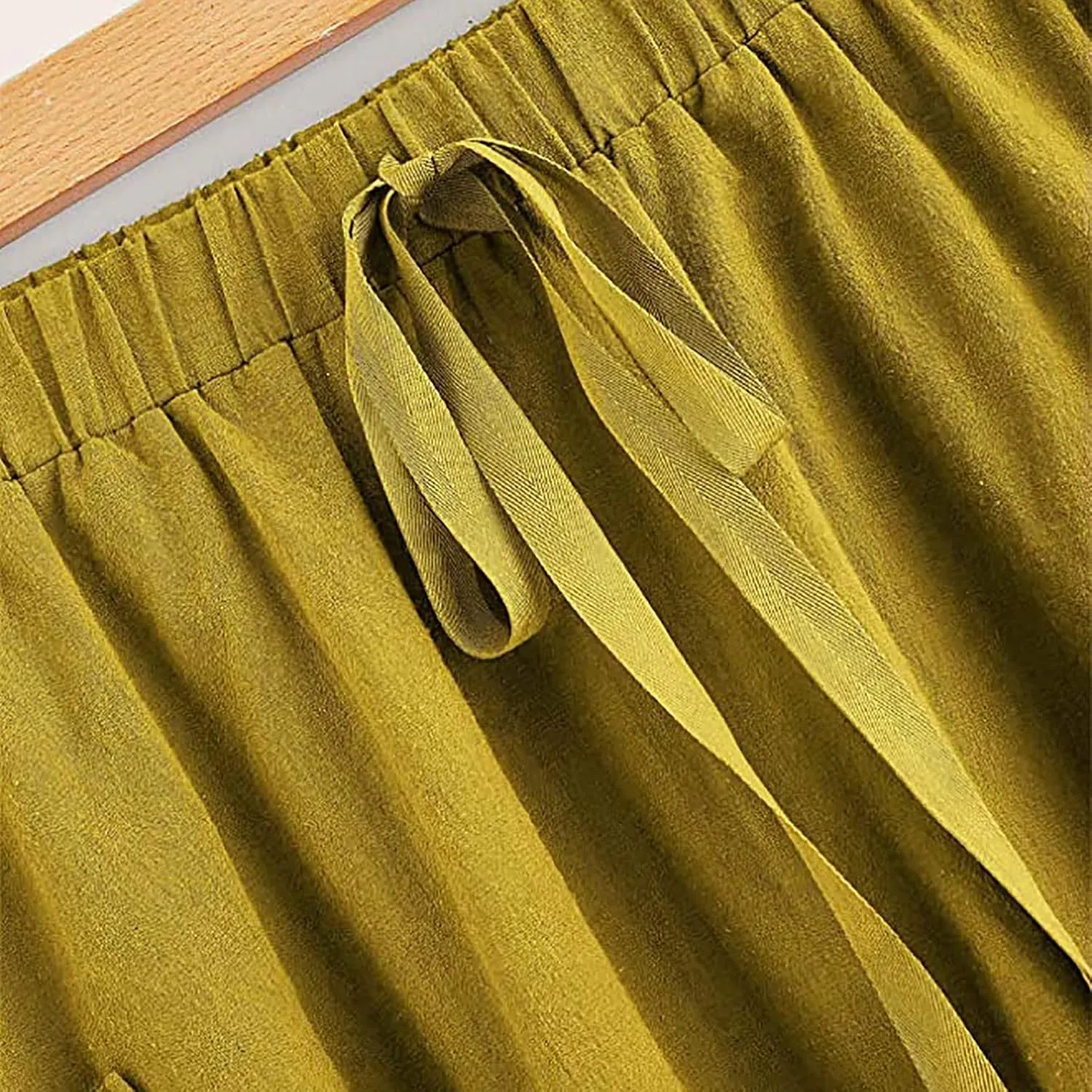 Women's Casual High Waist Pleated A Line Midi Skirt with Pocket Fashion Skirts for Women 2024 Trendy