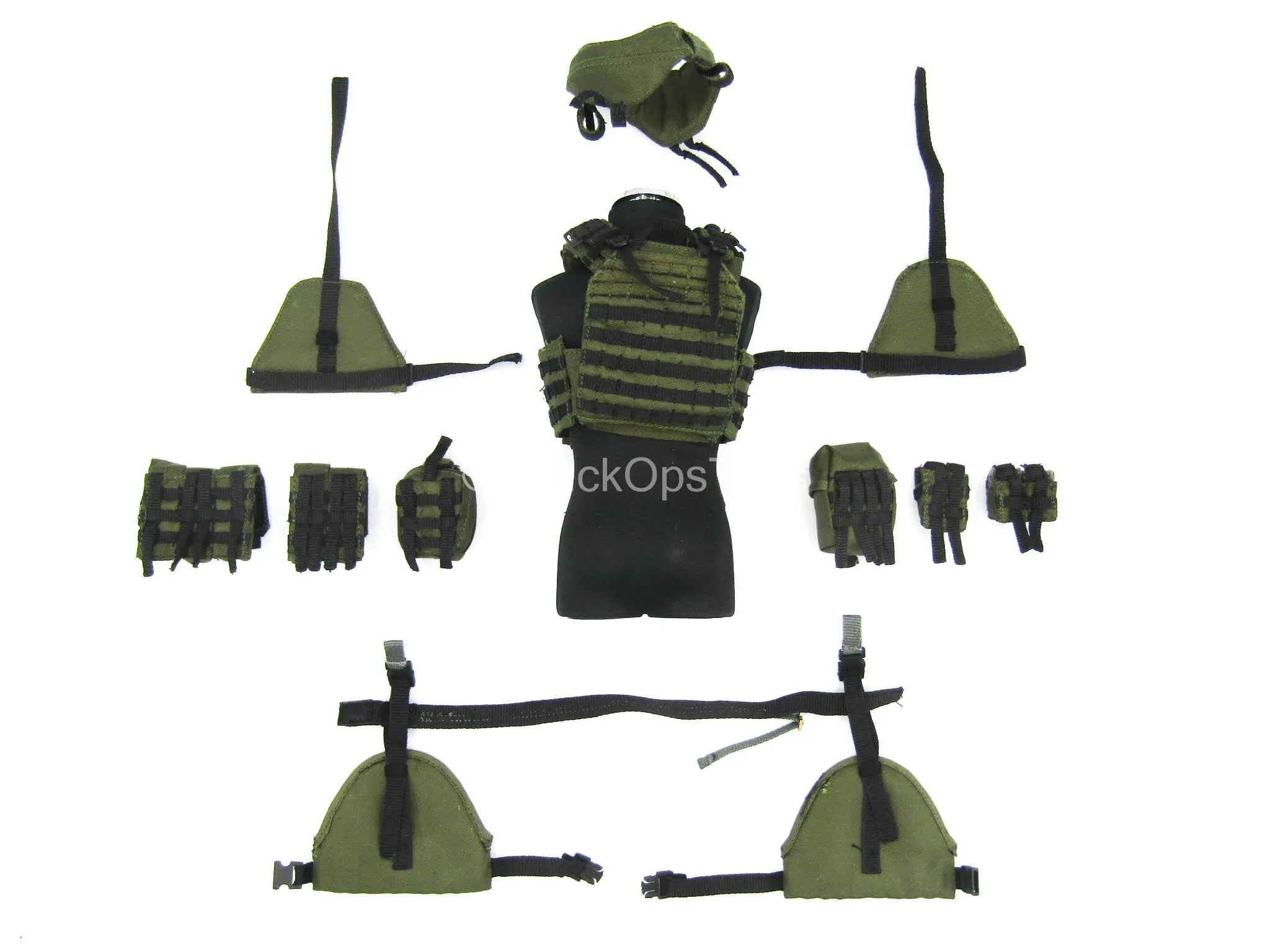 ZERT - AMG Juggernaut - OD Green Plate Carrier & Pouch Set